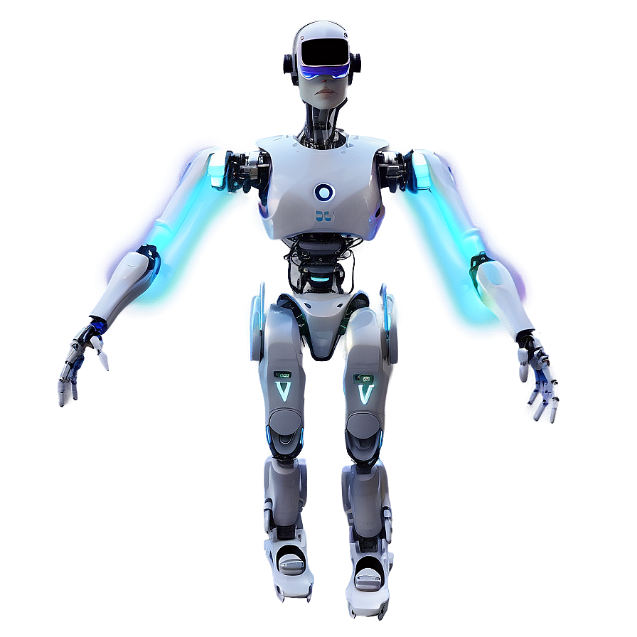 Virtual Reality Simulation Robot Png Cwq6