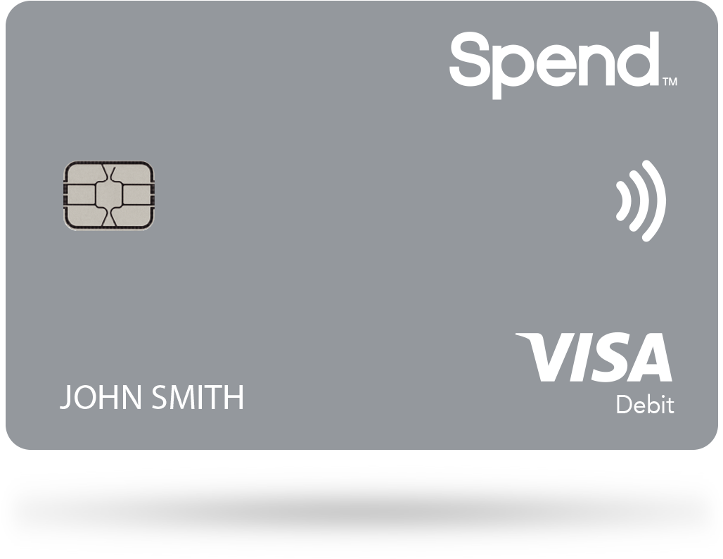 Visa Debit Card Mockup