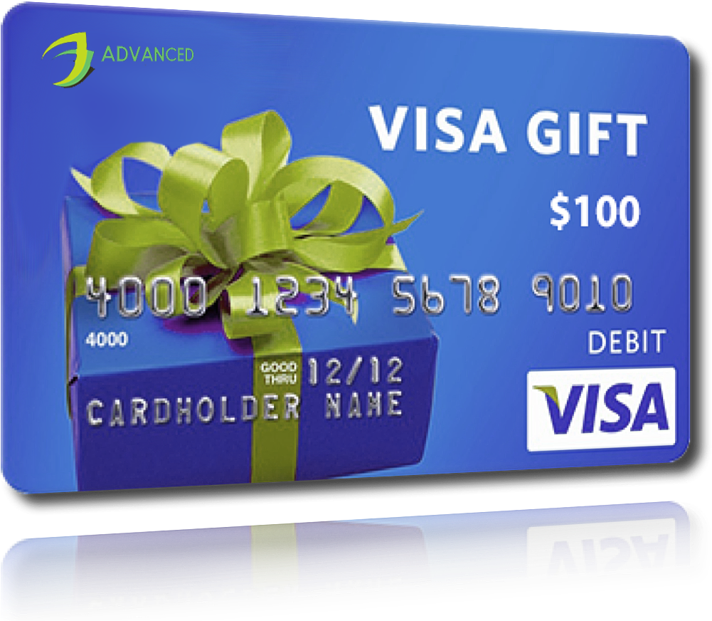 Visa Gift Card100 Dollars