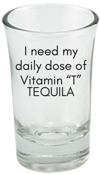 Vitamin T Tequila Glass