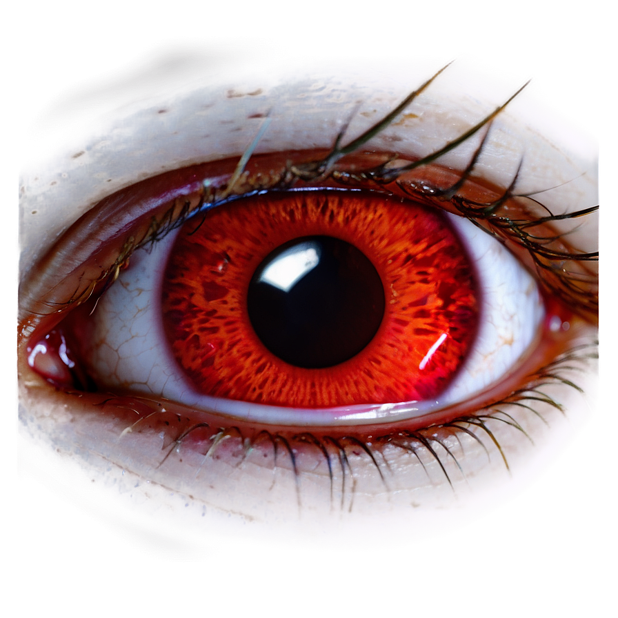 Vivid Red Eye Glow Png 06272024