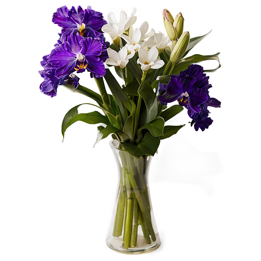 Vivid Violet Bouquet Png Jaw28