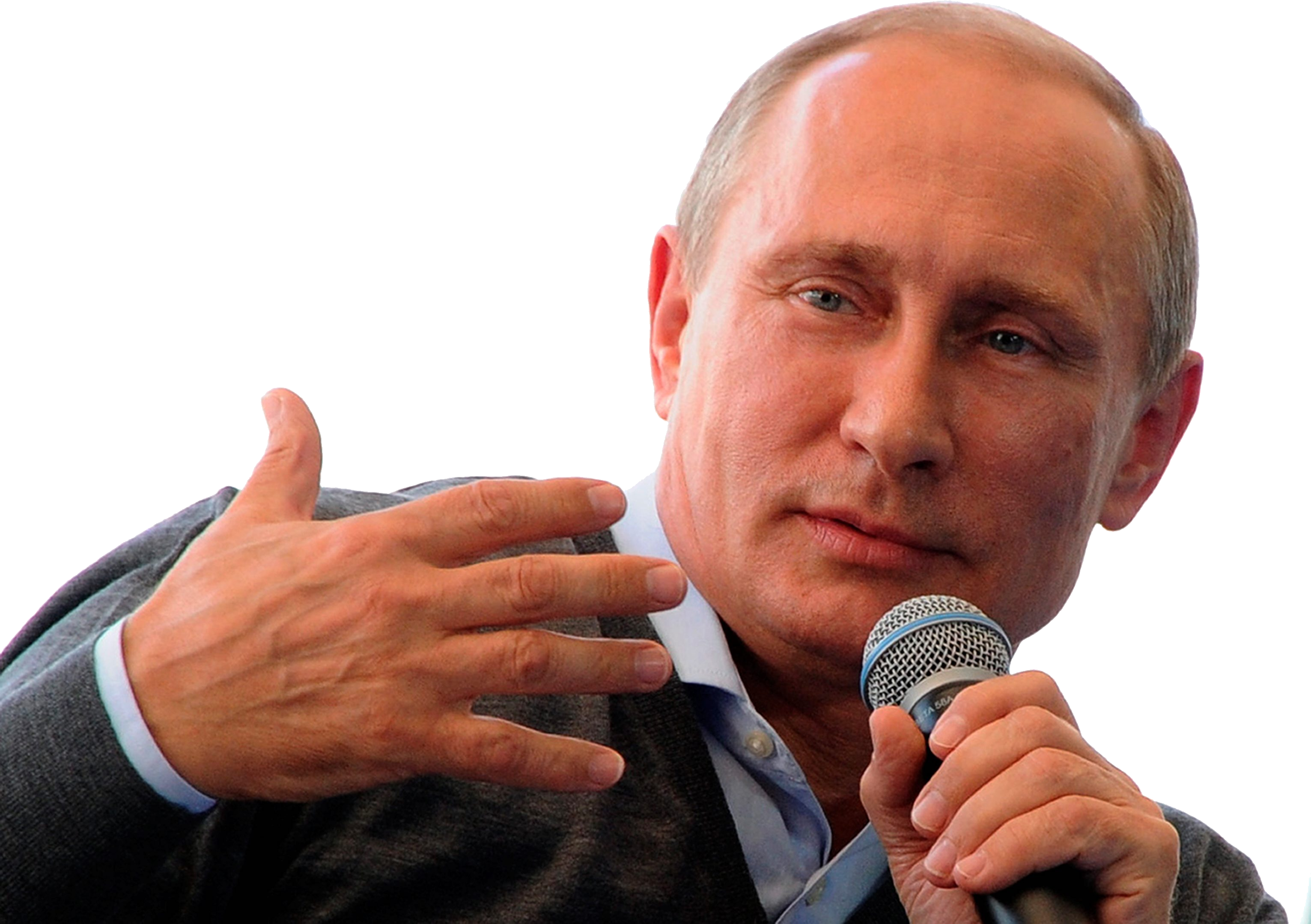 Vladimir Putin Speaking Microphone