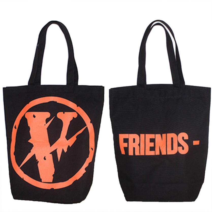 Vlone Friends Tote Bags Design