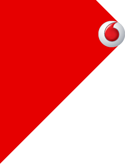 Vodafone Logoon Red Background