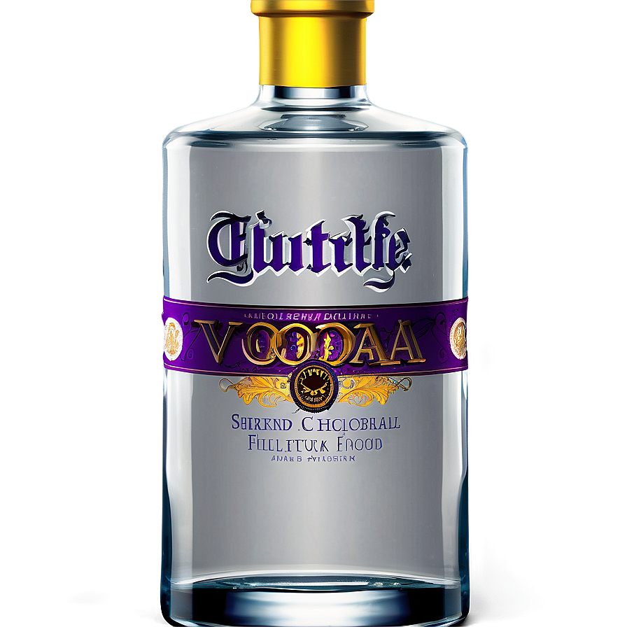 Vodka Bottle Png Bkr30