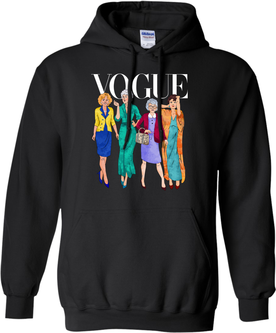 Vogue Animated Ladies Hoodie