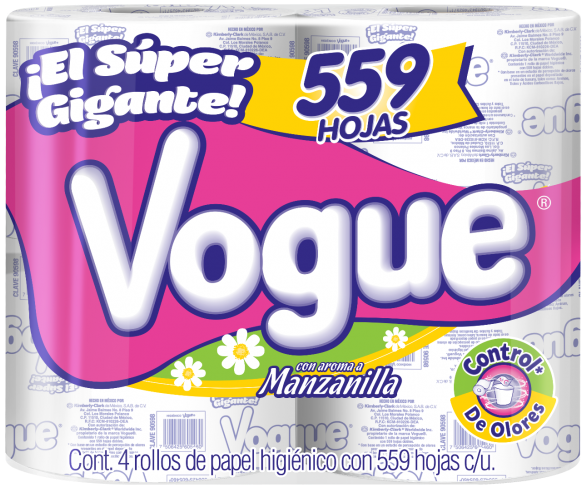 Vogue Toilet Paper Pack Chamomile Scent