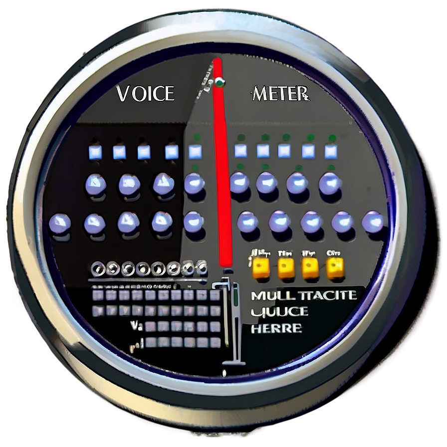 Voice Modulation Meter Png 9