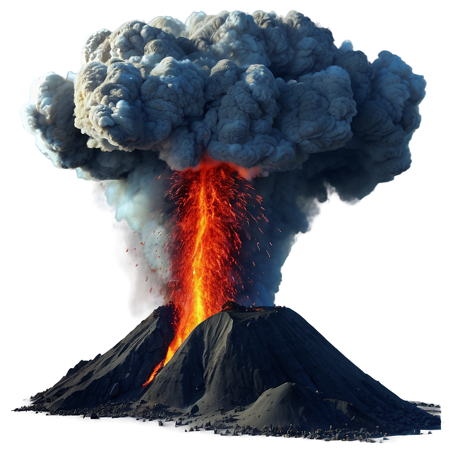 Volcanic Eruption Explosion Png Rvs