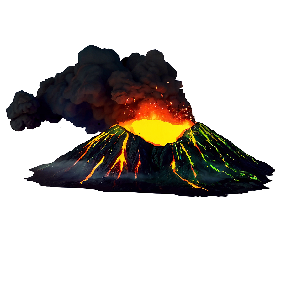 Volcanic Eruption Sequence Png Emm48