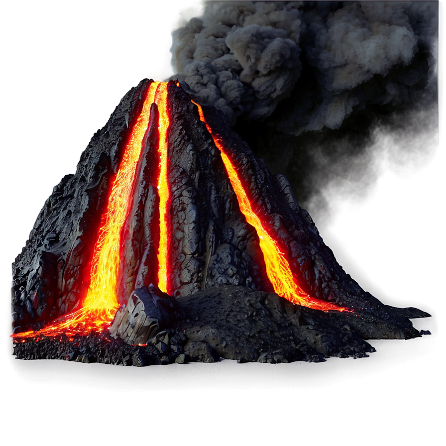 Volcanic Lava Flow Png 05232024