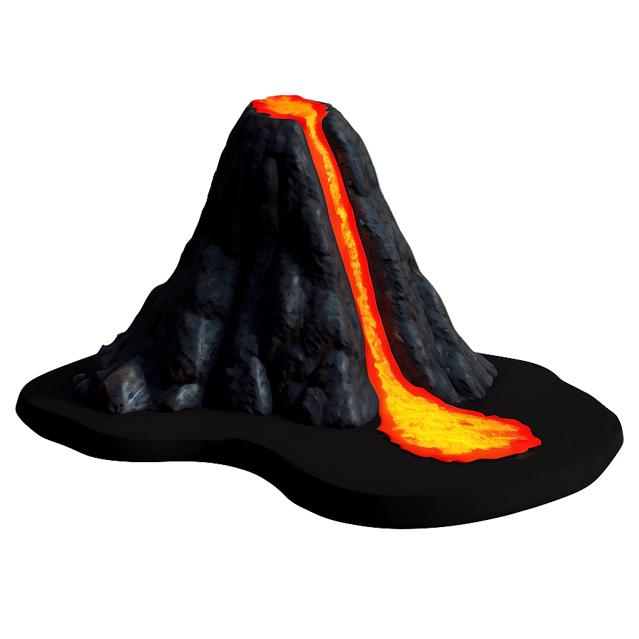 Volcanic Lava Flow Png Ntb98