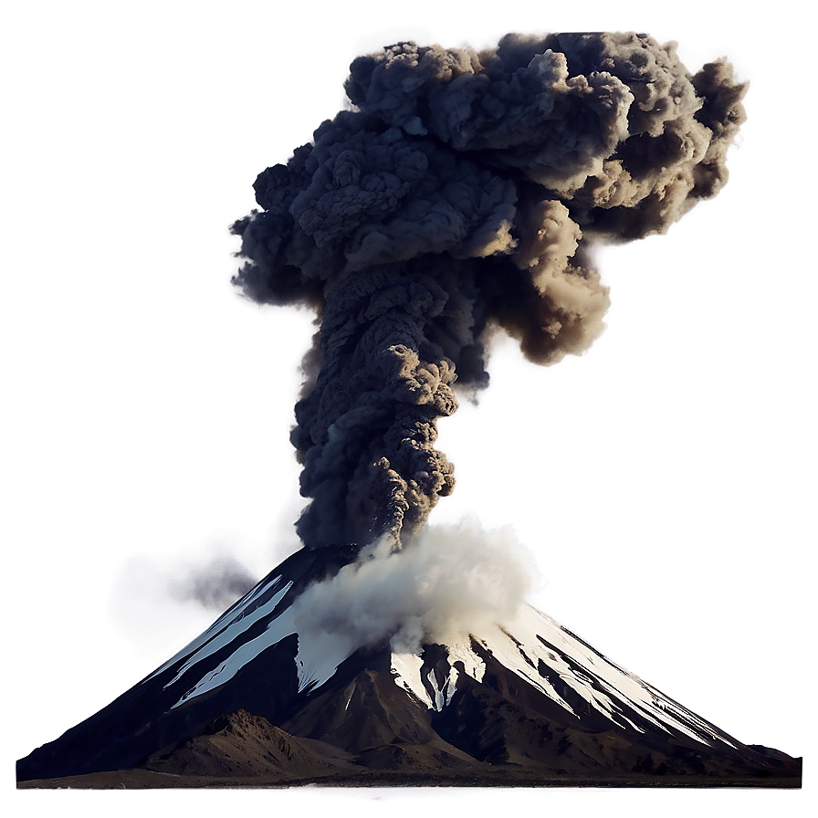 Volcano In Time Lapse Png Eec