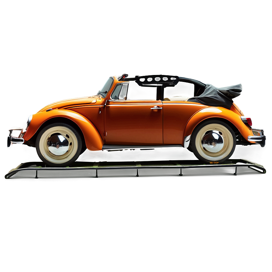 Volkswagen Beetle With Bicycle Rack Png Edg