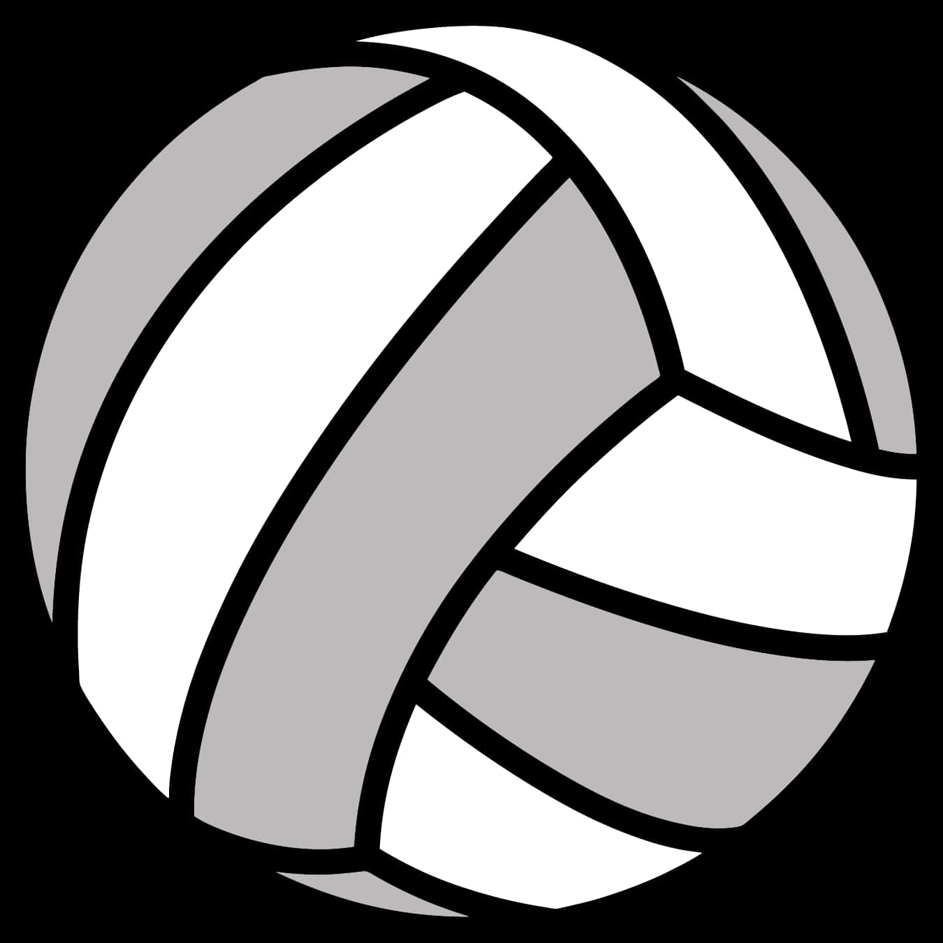 Volleyball Icon Graphic