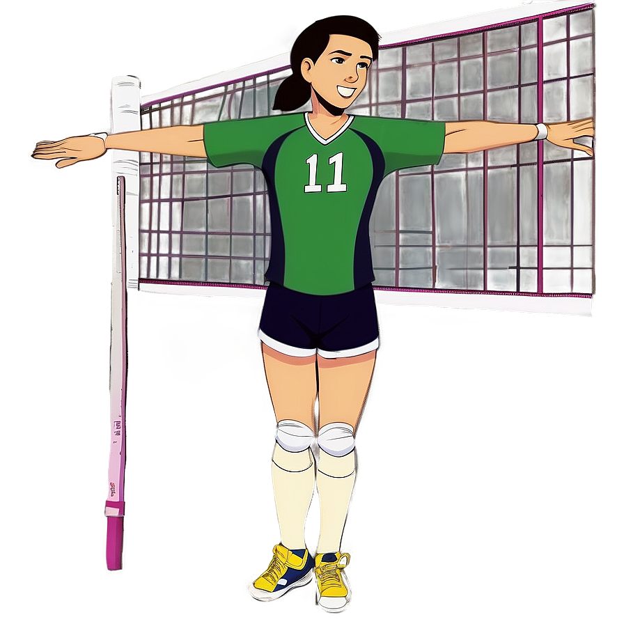 Volleyball Player Art Png 06262024