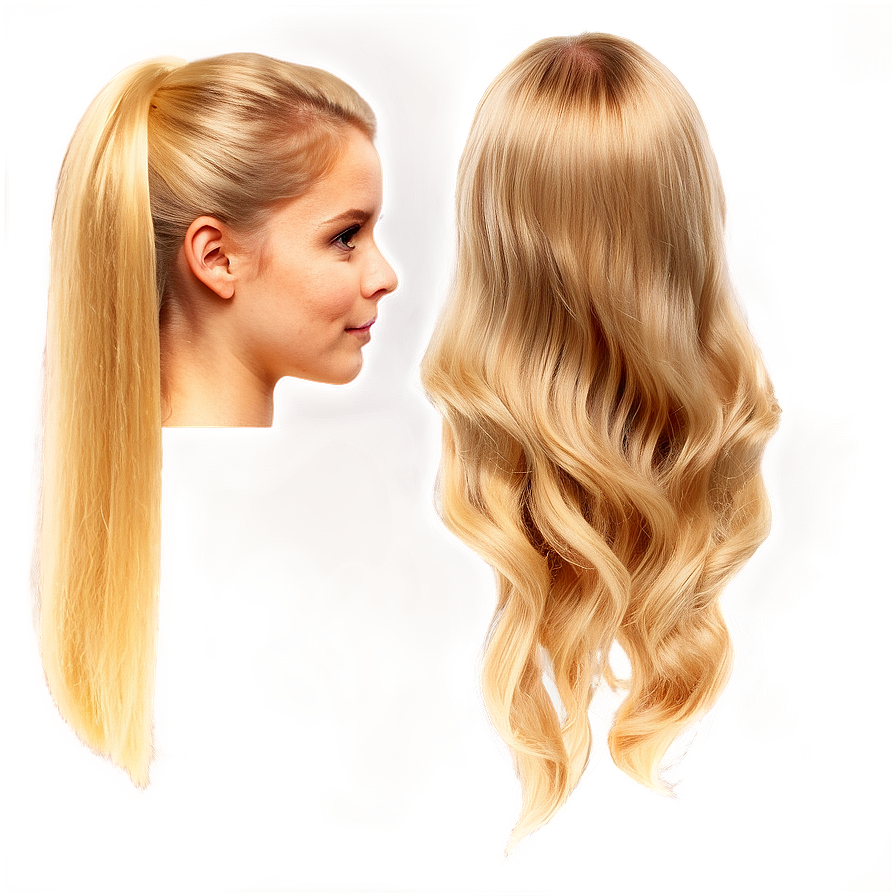 Volume Rich Blond Hair Png Ovb