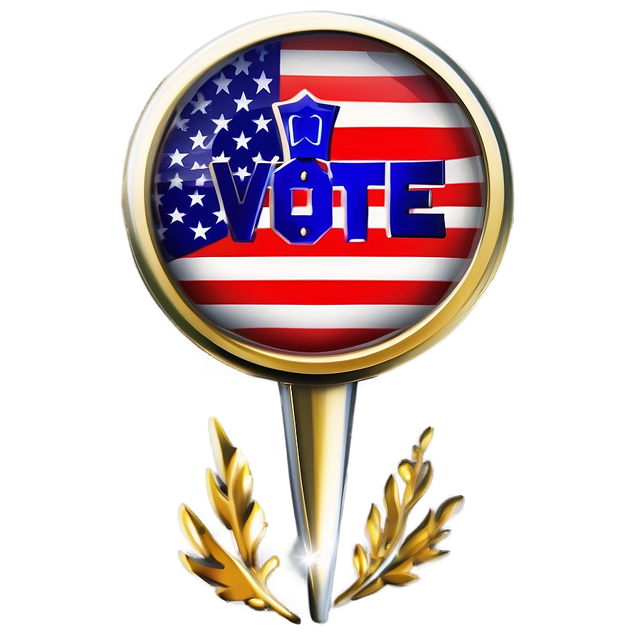 Vote Pin Png 40