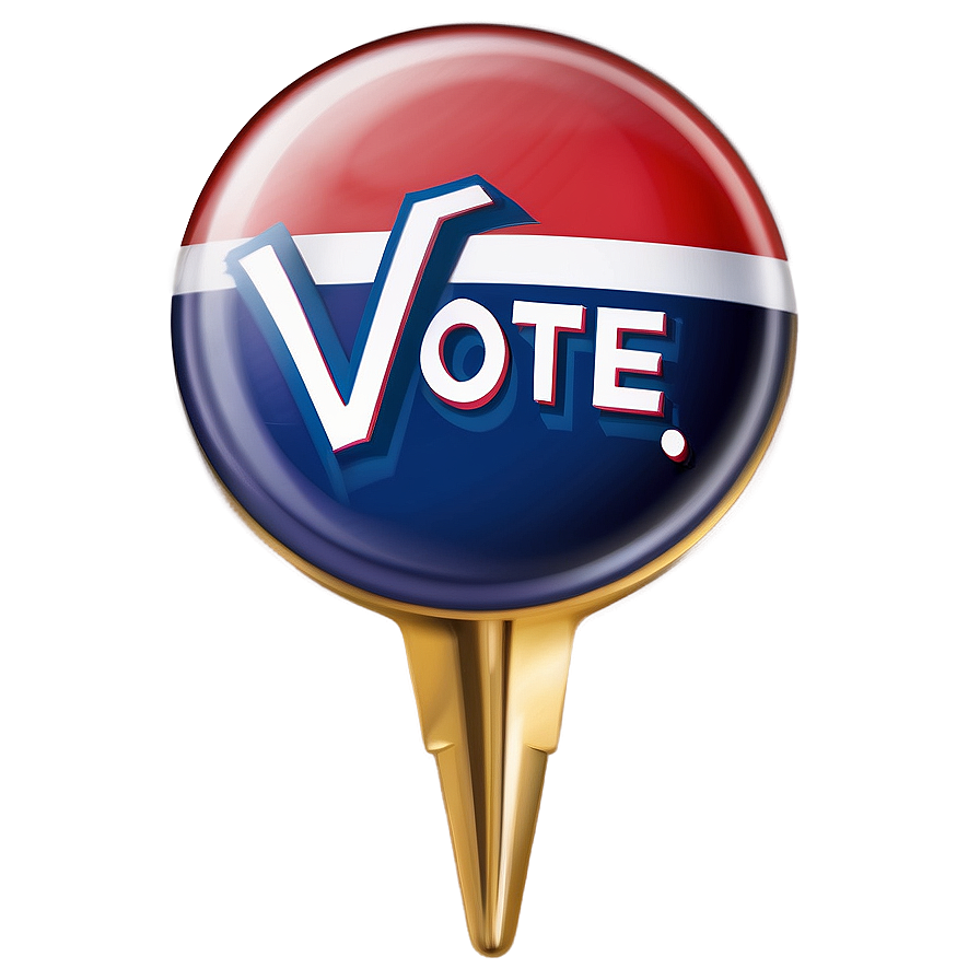 Vote Pin Png 77