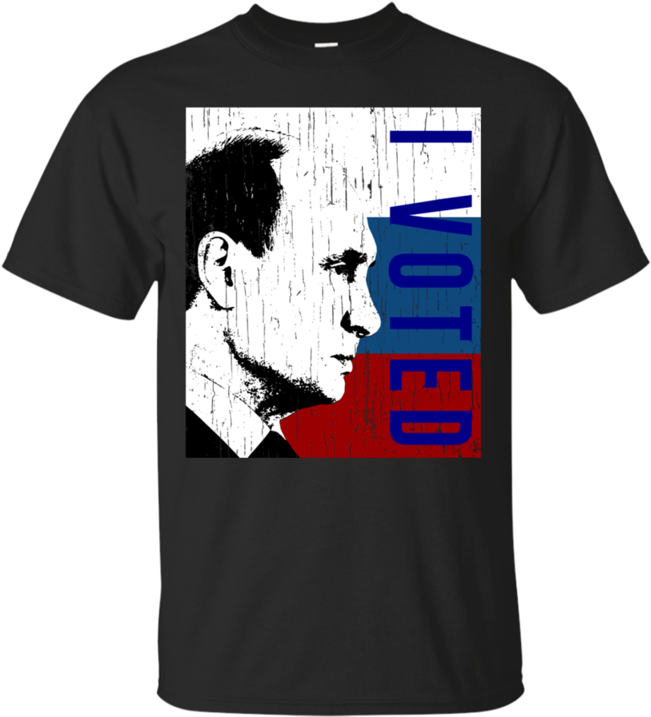 Voted Putin Graphic Tshirt Design