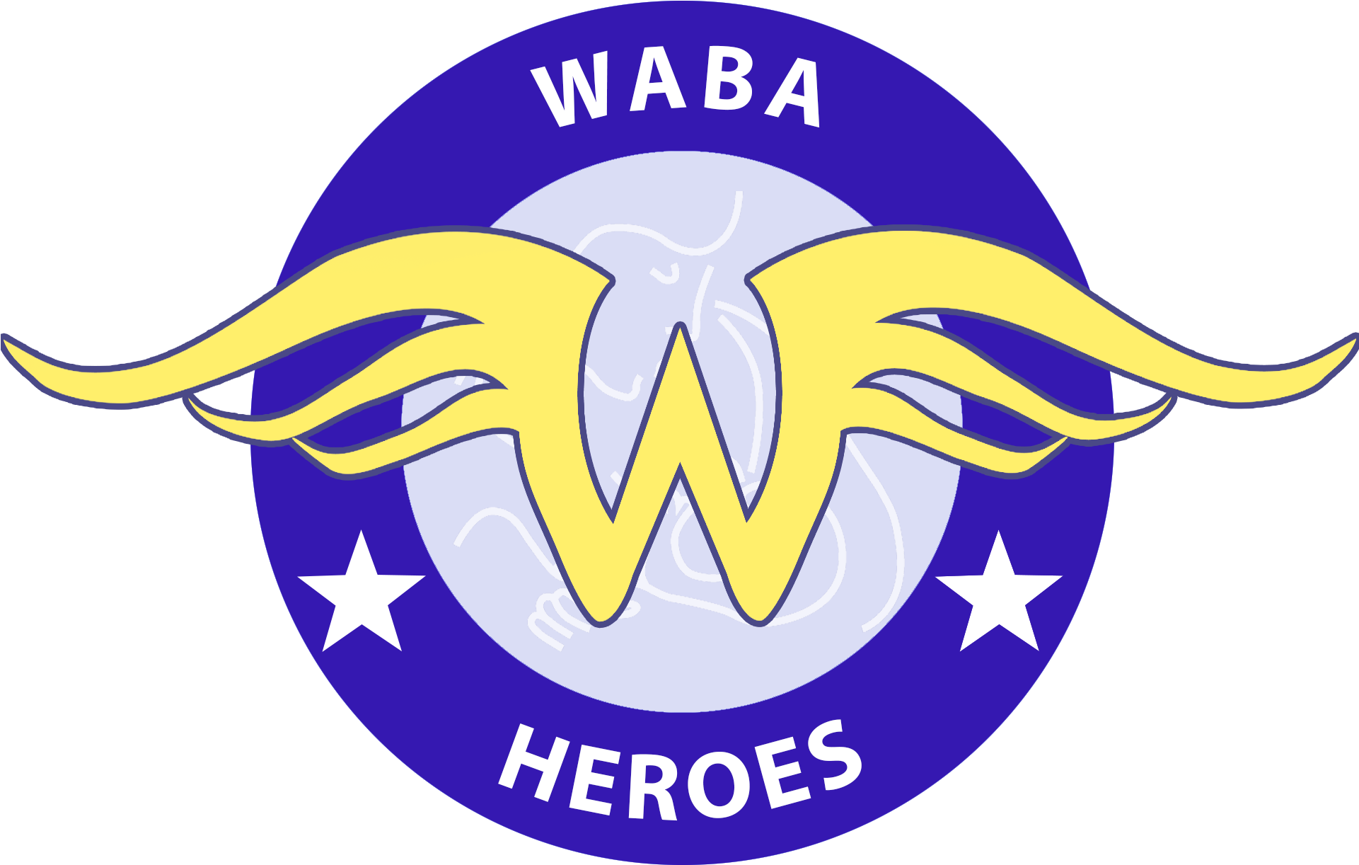 W A B A Heroes Logo