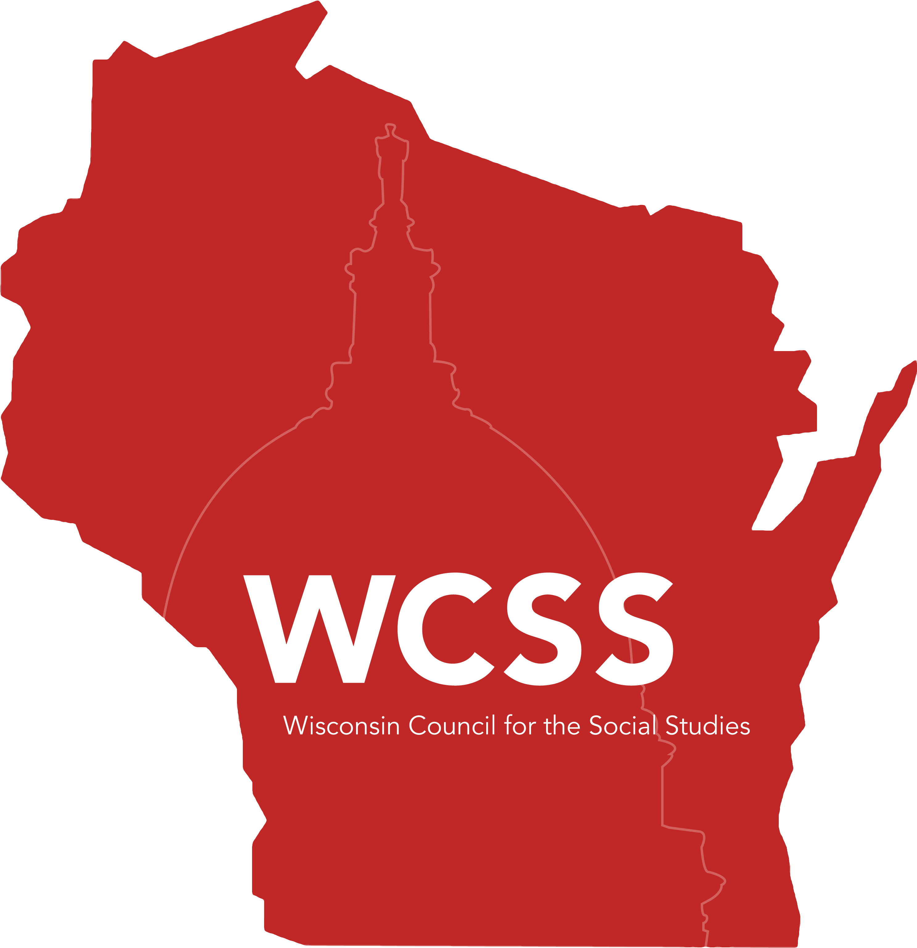 W C S S Wisconsin Map Logo