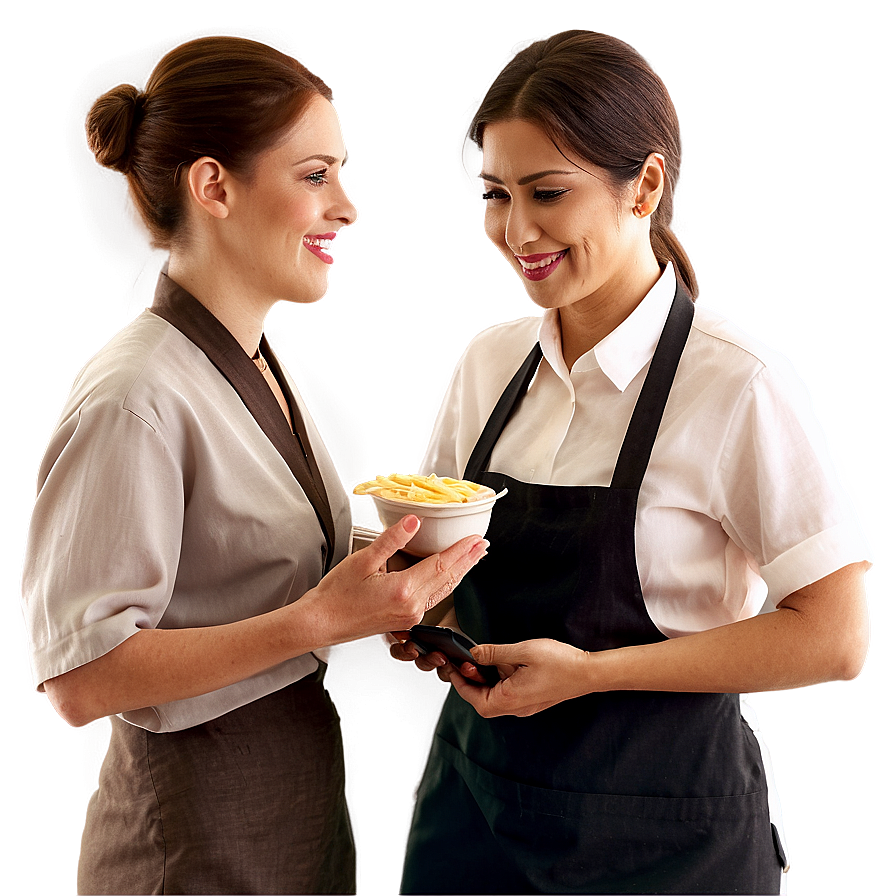 Waitress At Work Png Nlx59