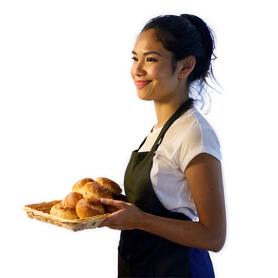 Waitress In Bakery Png 53