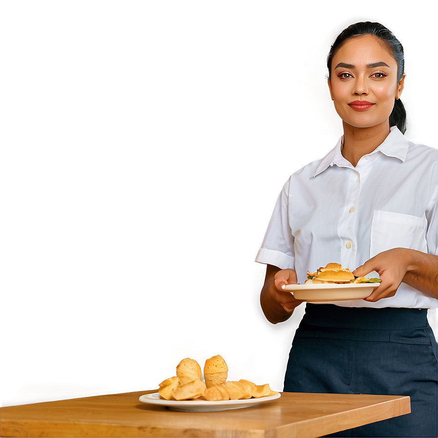 Waitress On Duty Png 54