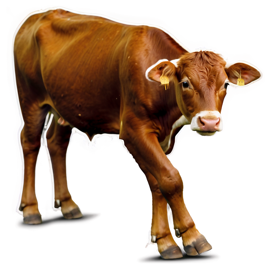 Walking Cow Png 05032024