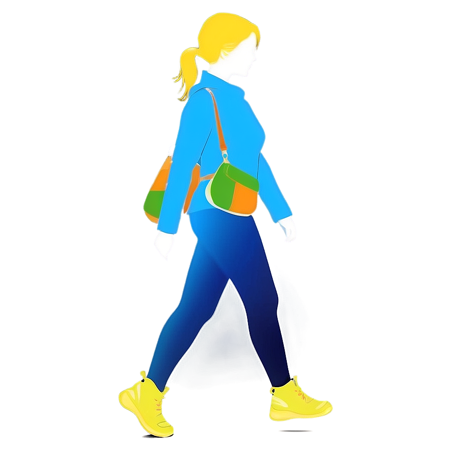 Walking Woman Silhouette Png 81