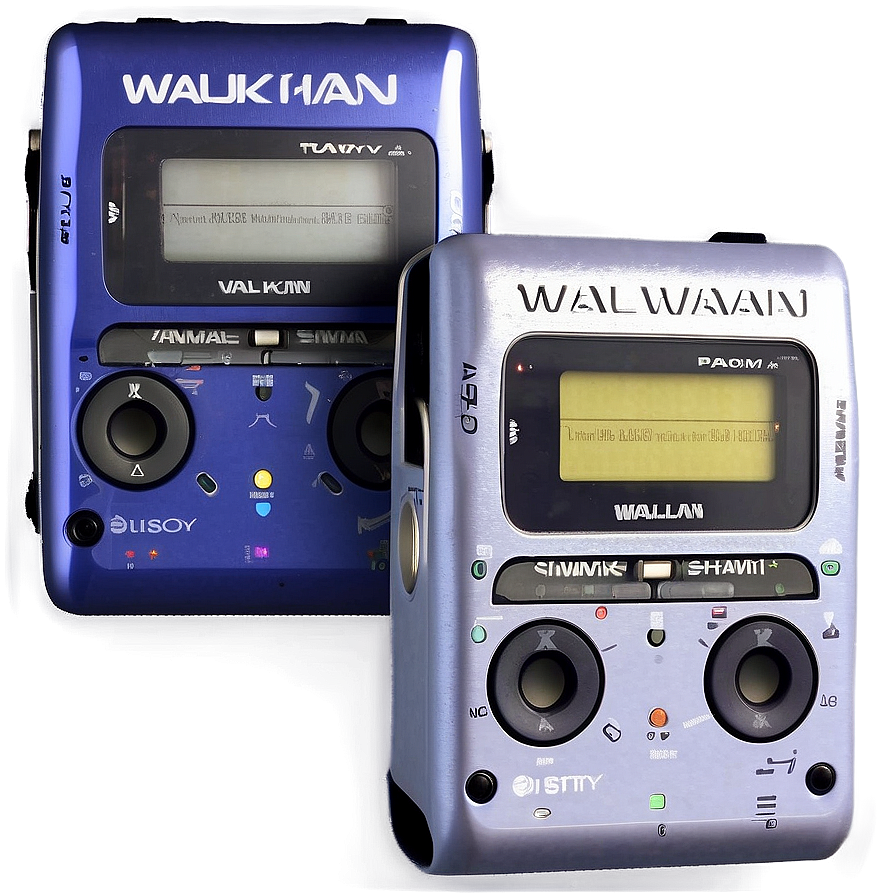 Walkman Tape Player Render Png 58