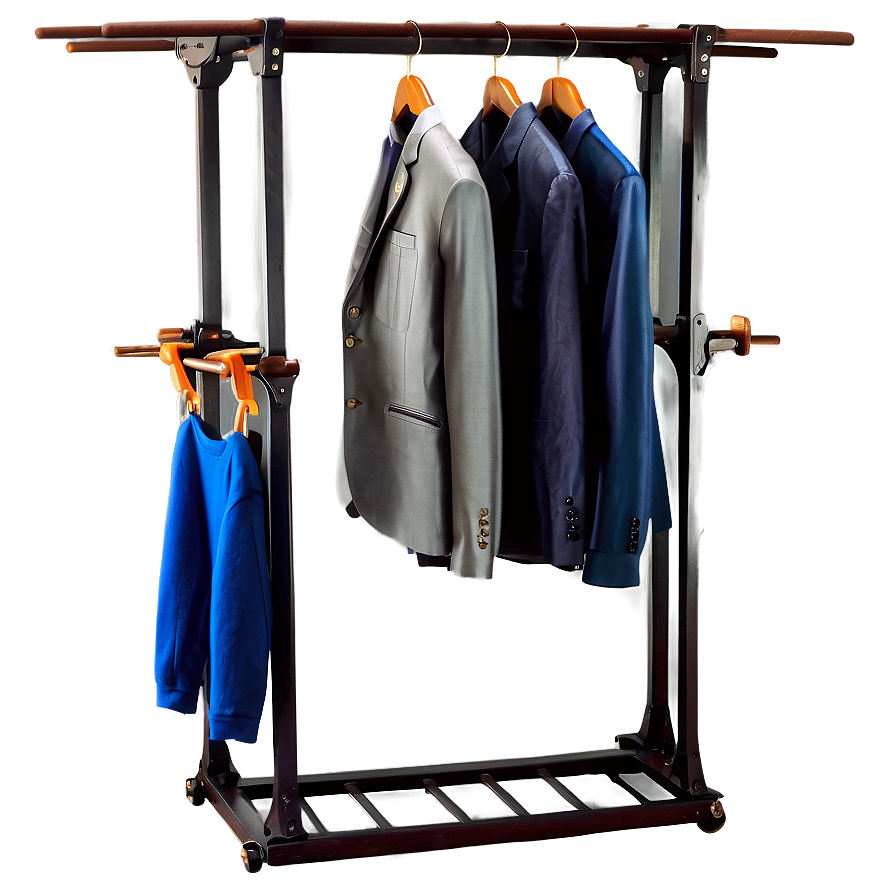 Wall Mounted Clothes Rack Png 65