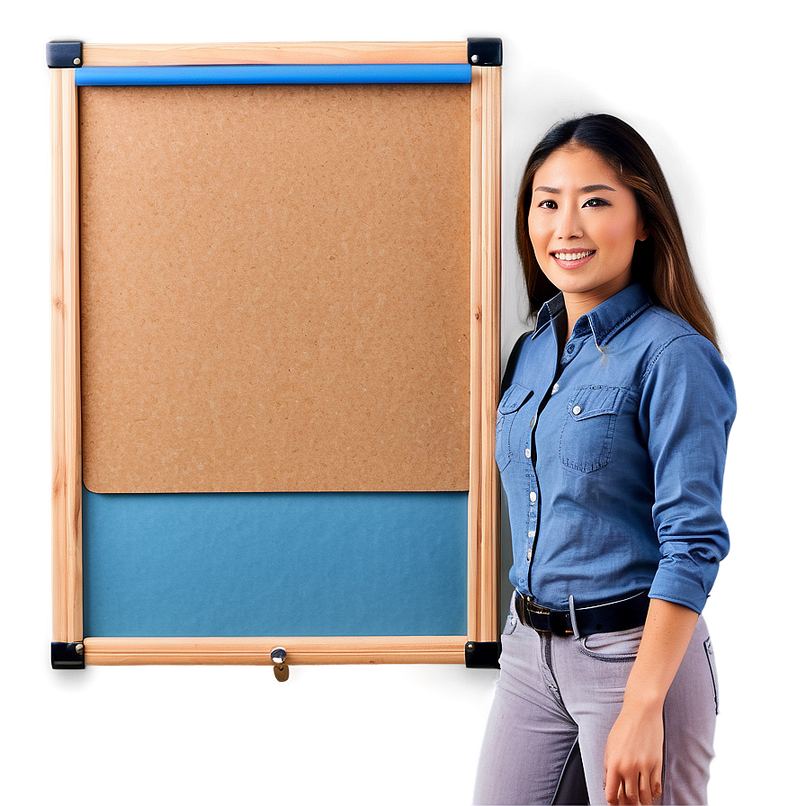 Wall Mounted Pin Board Png 06272024