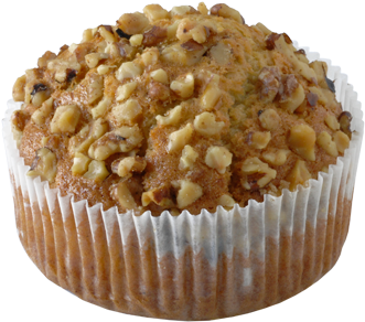 Walnut Topped Muffin