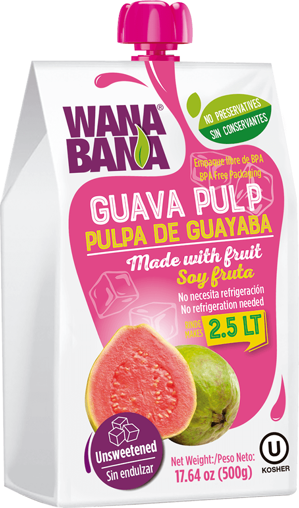 Wama Bana Guava Pulp Packaging