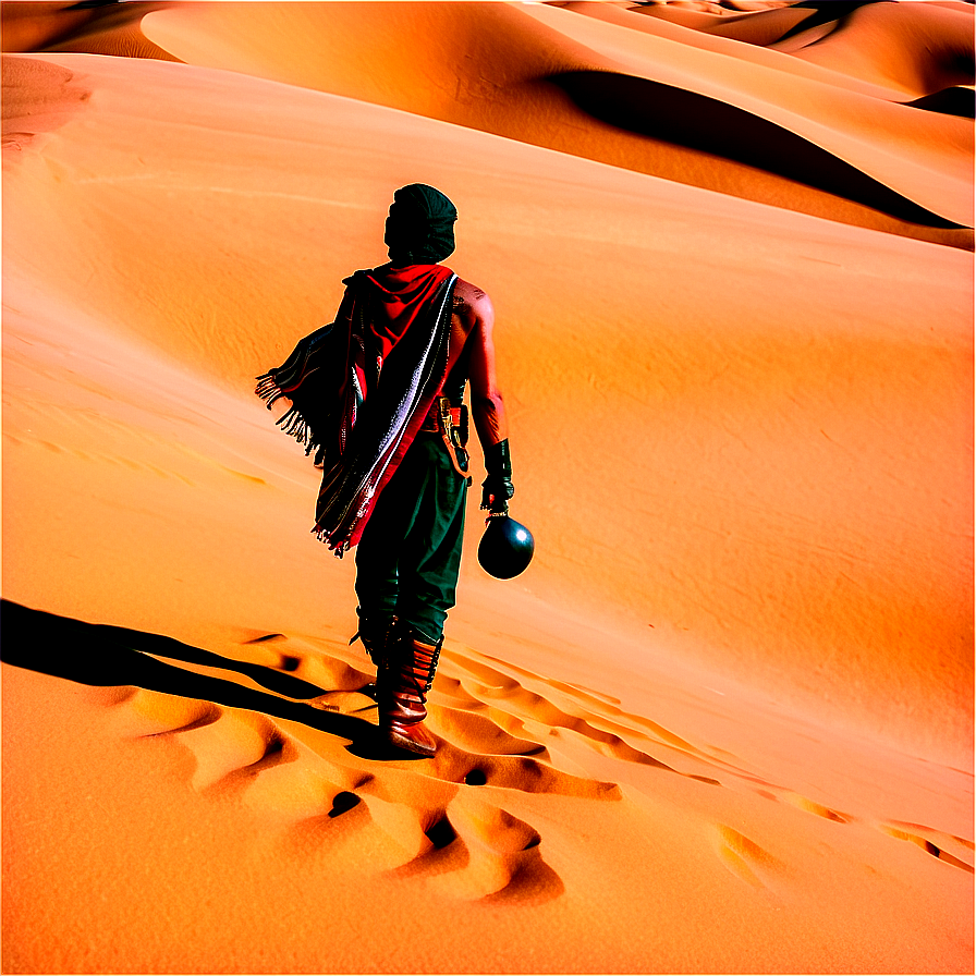 Wanderer In Desert Png 06212024