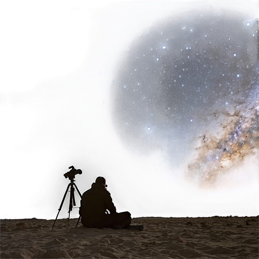 Wanderer Under Stars Png 47