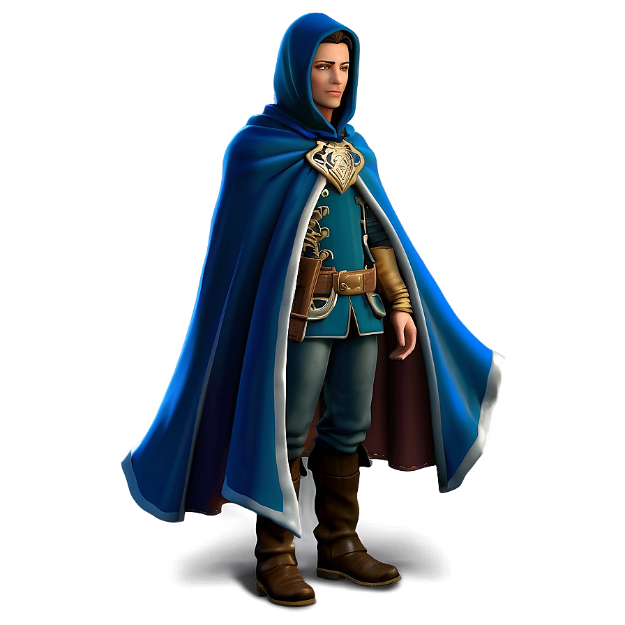 Wanderer With Cloak Png 80