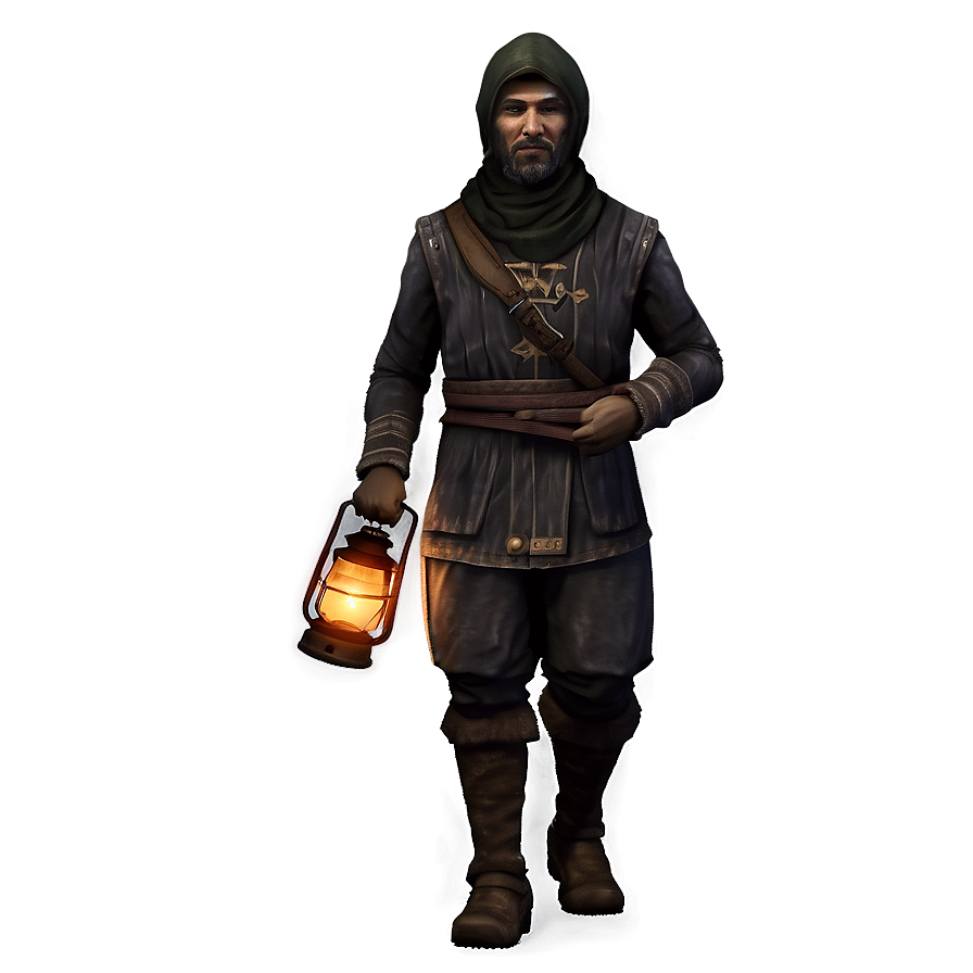 Wanderer With Lantern Png 67