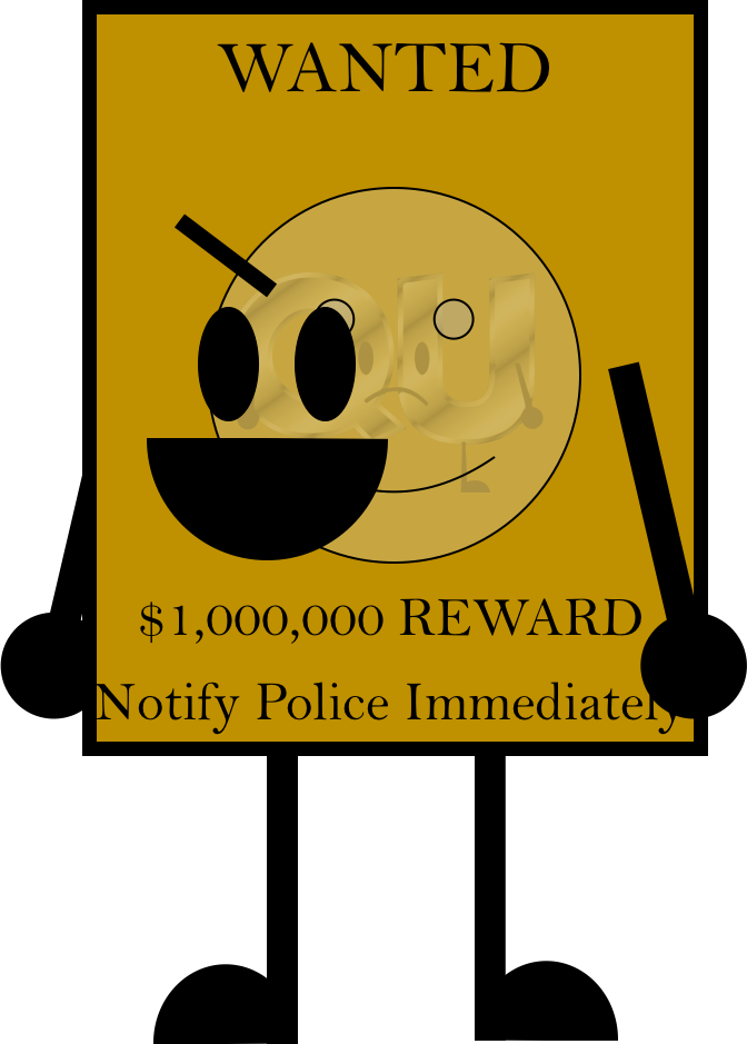 Wanted Poster Smiley Face