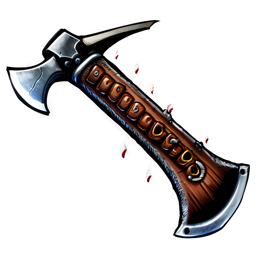 War Axe Cartoon Png Wci55