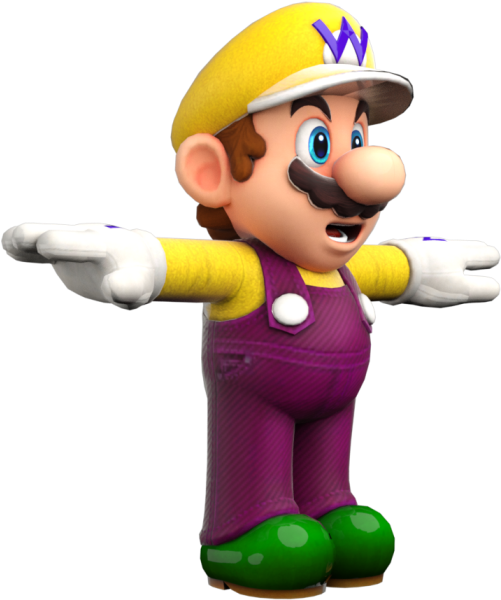 Wario Character Pose3 D