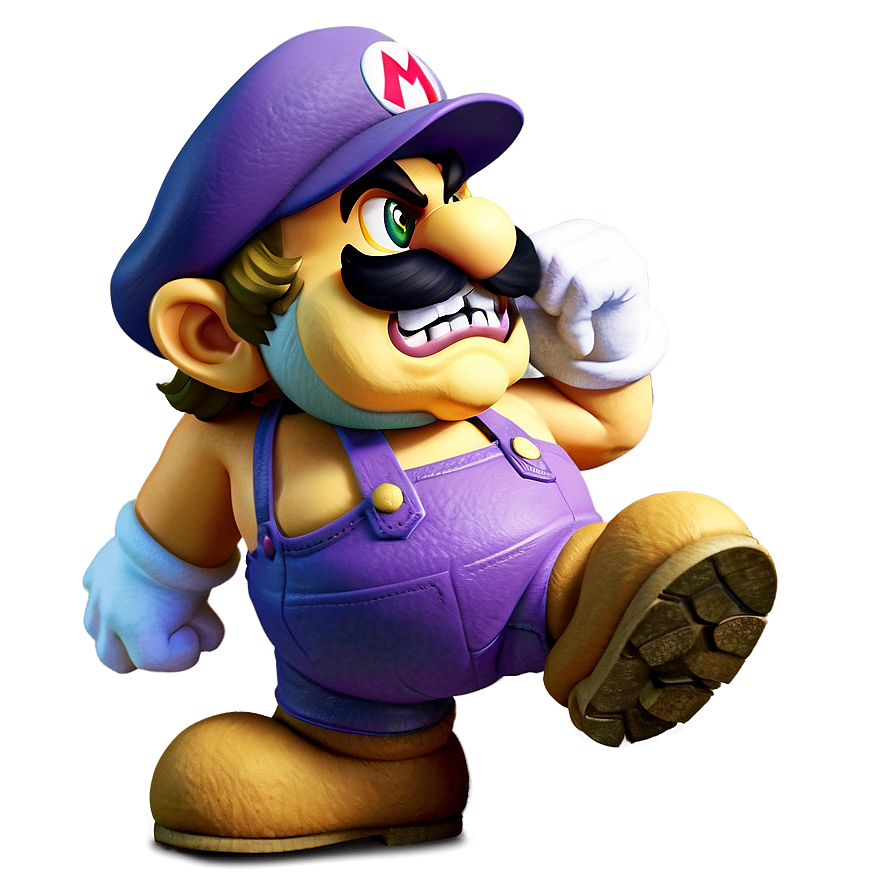 Wario In Action Png 05242024