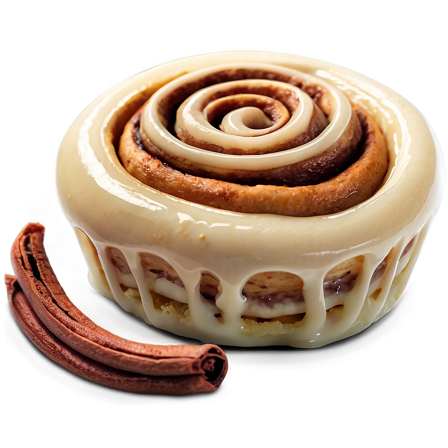 Warm Cinnamon Roll Dessert Png Iau19