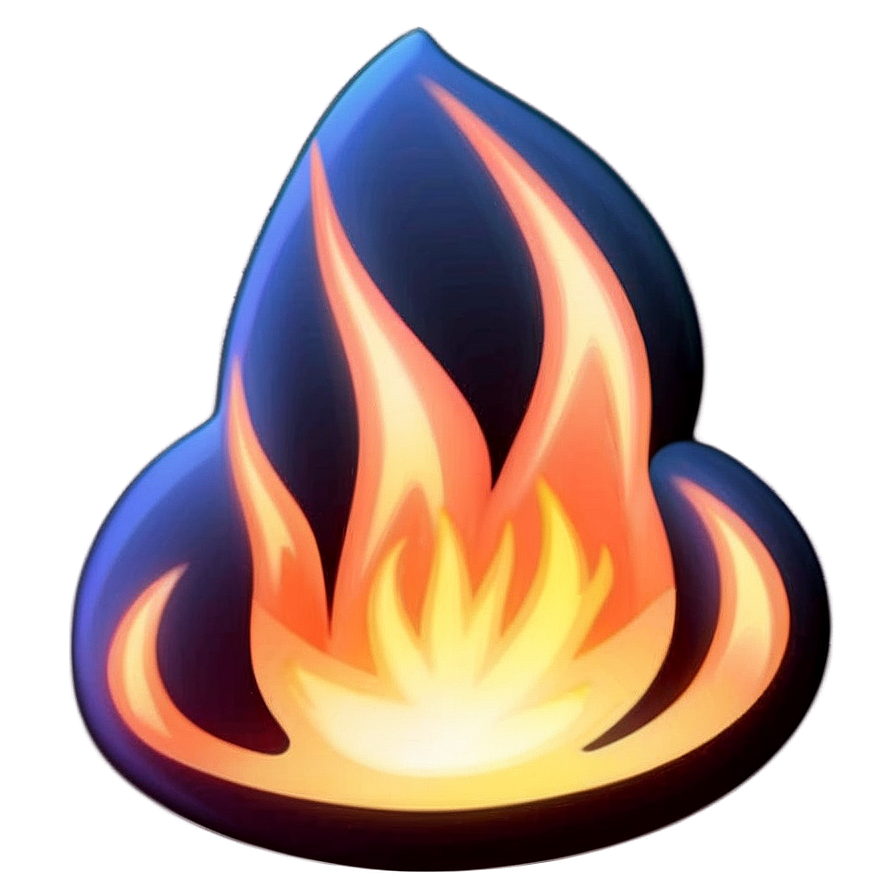 Warm Fire Emoji Symbol Png Pok