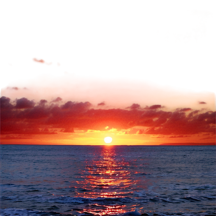 Warm Radiant Sunrise Png 60