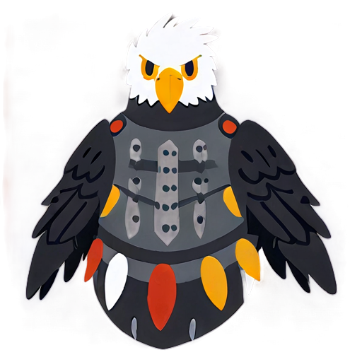 Warrior Eagle In Armor Png D