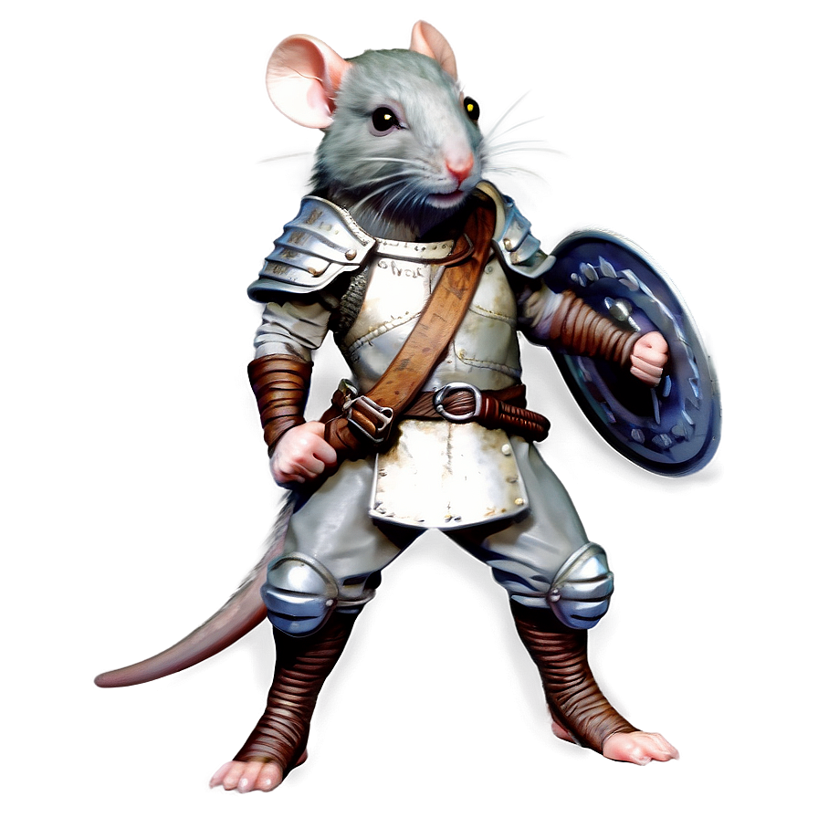 Warrior Rat Png 05042024